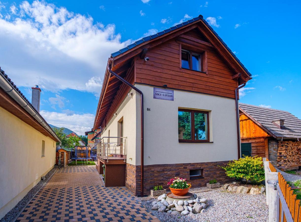 Siky-Liptov Villa Liptovský Ján Exteriör bild