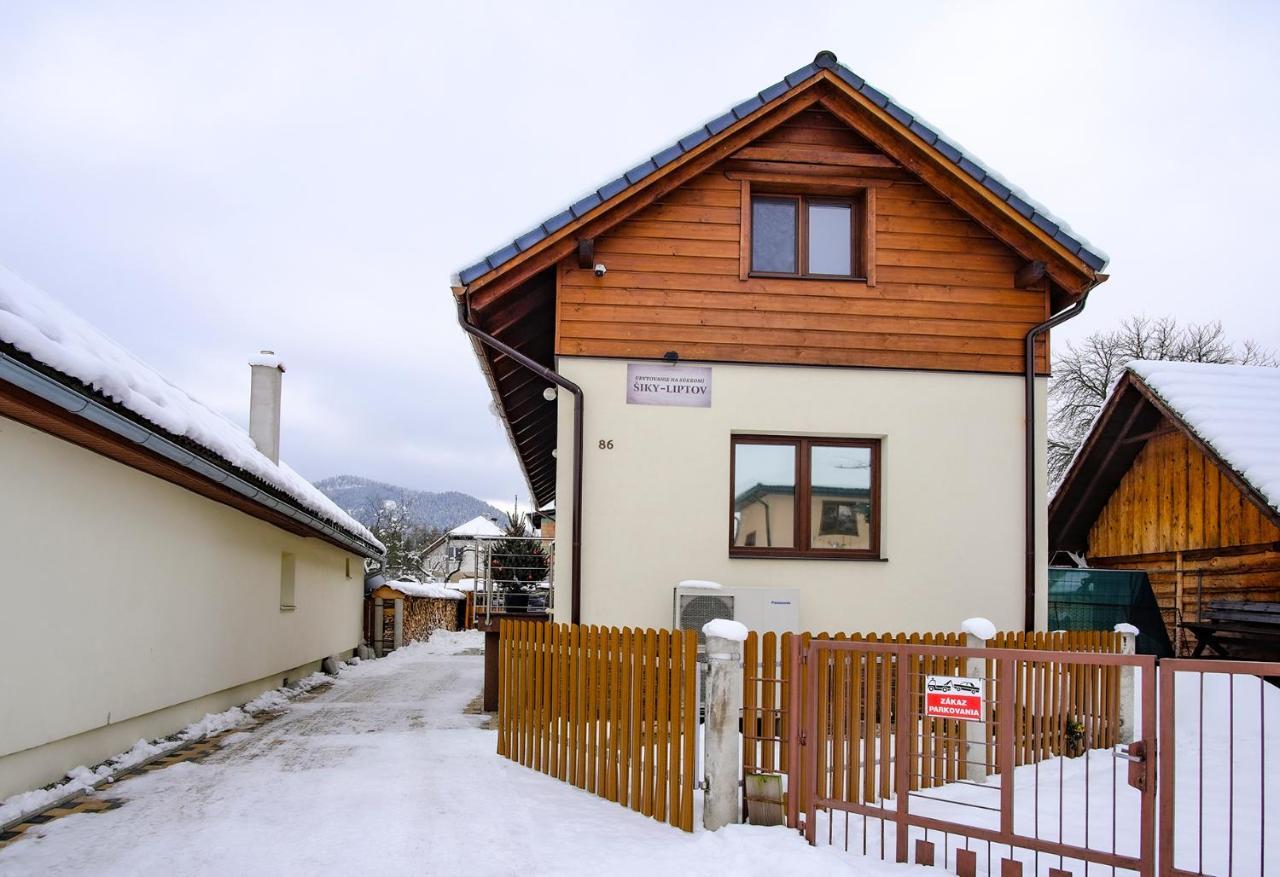 Siky-Liptov Villa Liptovský Ján Exteriör bild